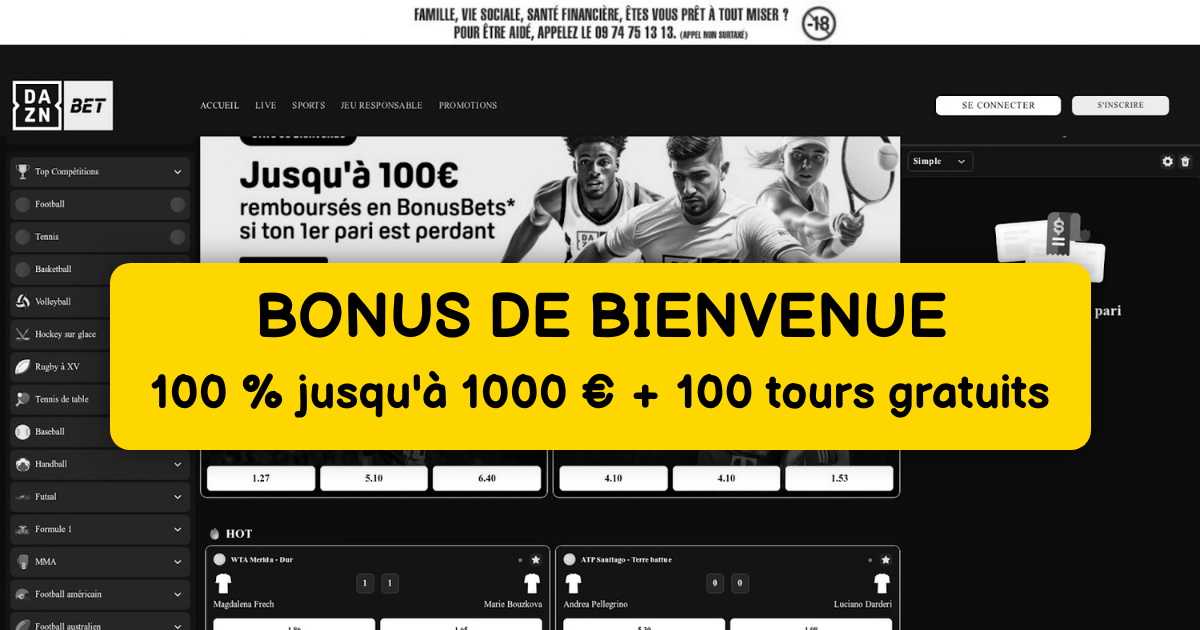 Daznbet Casino en France
